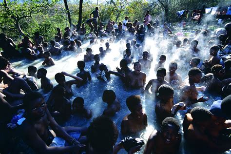 Zulu Reed Dance Bathing