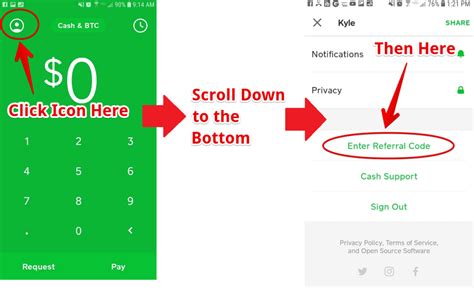 Step by step instructions to enroll a credit card on cash app on android. How to Get Free Money On Cash App - Green Trust Cash ...