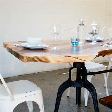 Supplied direct to the trade. Mendocino Live Edge Communal Dining Table - Crash ...