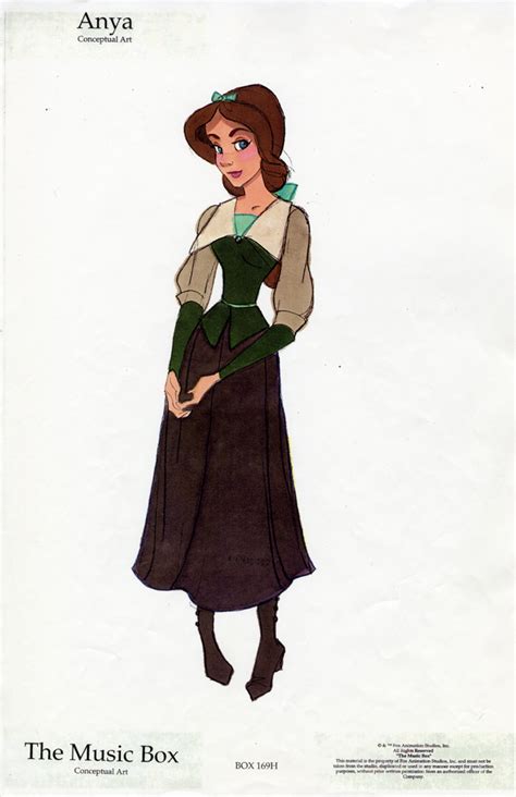 Early Anya Character Designs For Anastasia Anastasia Photo 39034195 Fanpop