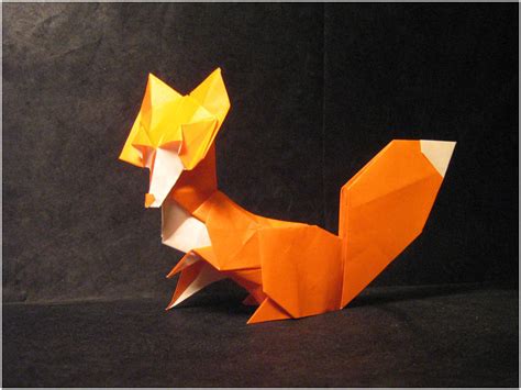 Origami Fox By Lexar On Deviantart