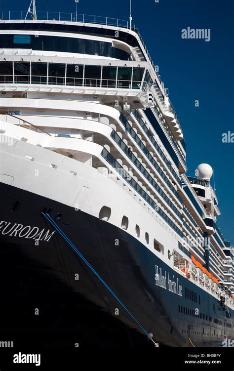 Holland America Lines Signature Class Vessel Eurodam Stock Photo Alamy