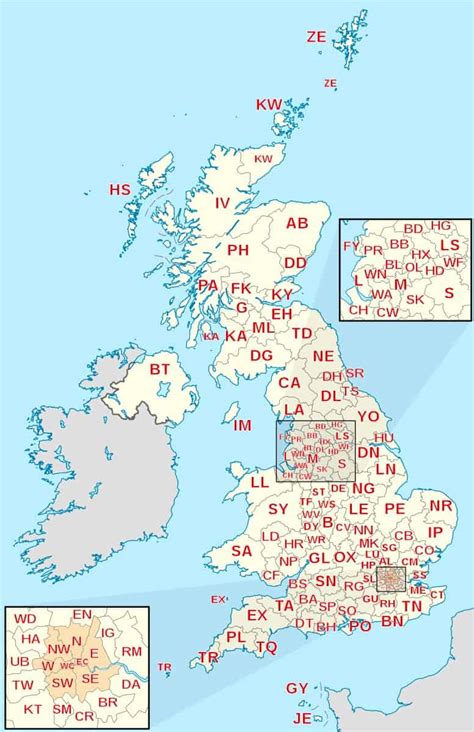 Uk Postcode Map Printable And Downloadable Pdf Winterville