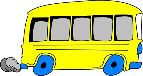 Yellow Bus Clipart