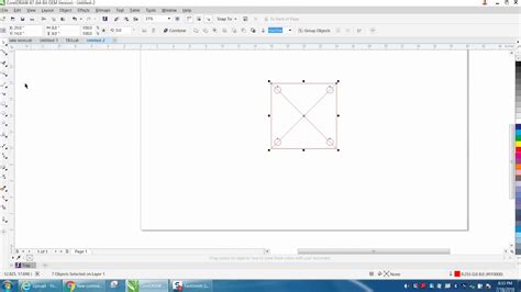 Corel Draw Tips And Tricks Resize And Item And Leave Some Items The Same