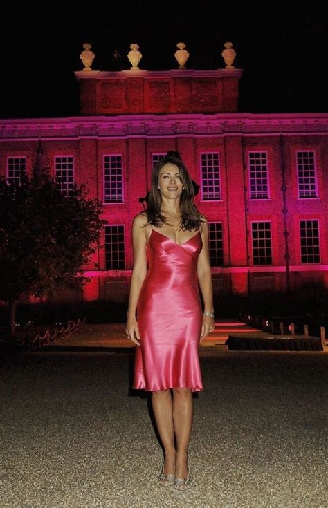 Elizabeth Hurley Elizabeth Hurley Sexy Satin Dress Satin Dresses