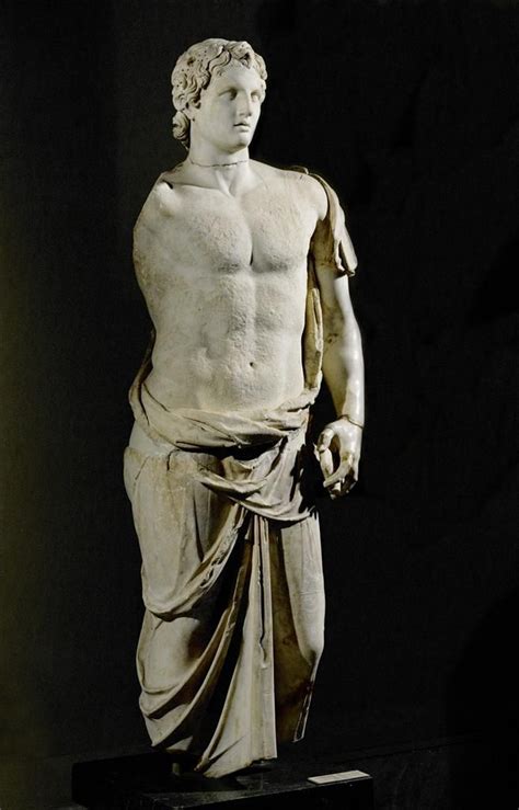 Hellenistic Alexander The Great In A Himation After An Original By
