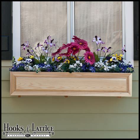 Showcase your flowers, plants, and herbs with this compilation of free diy planter boxes in all shapes and styles. Cedar Window Boxes, Raised Panel Cedar Window Box, Wood ...