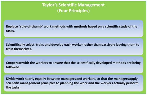 He started the scientific management movement, and he and his associates were the first people to study the work process scientifically. Models, Frameworks and Theories for Your Alternative ...