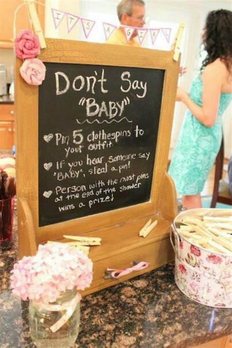 Baby showers are great, the mom gets a ton of necessities for the baby, you get a few laughs, everyone fawns over the belly, and then, grudgingly it seems, everyone participates in the games. 15 Entertaining Baby Shower Games - Pretty My Party