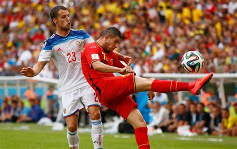 Belgia mengonfirmasi kevin de bruyne dan axel witsel akan absen pada pertandingan pembuka piala eropa 2020 melawan rusia, sabtu (12/6/2021). FIFA World Cup Qualifying 2014: Belgium 1 - Russia 0