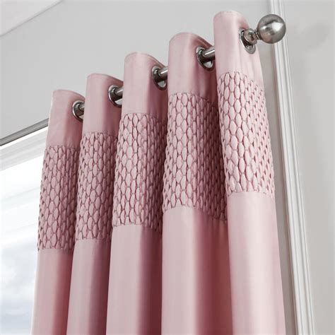 Pvc strip curtain soft and hard pvc sheet stainless steel profile sliding track profile. Roma Blush Ready Made Eyelet Curtains | Harry Corry Limited