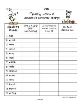 3rd grade master spelling list (36 weeks/6 pages) download master spelling list (pdf) this master list includes 36 weeks of spelling lists, and covers sight words, academic words, and 3rd grade level appropriate patterns for words, focusing on word families, prefixes/suffixes, homophones, compound. Third Grade 3rd Grade Journeys 2012 Spelling Word Work ...