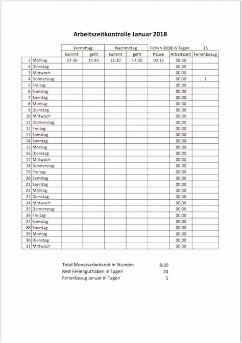 A web interface for the timesheet generator by patrick faion. 8 Stundenzettel Pdf Vorlage - SampleTemplatex1234 ...