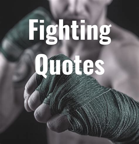 30 Fighting Quotes Epic