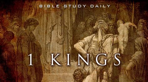 1 Kings Archives Bible Study Daily