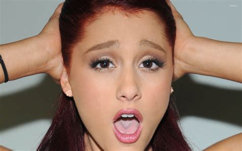 Ariana Grande Tongue 1920x1200 Wallpaper