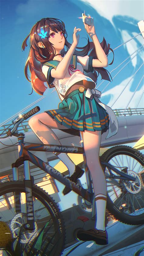 12 Anime Bike Iphone Wallpaper Anime Wallpaper