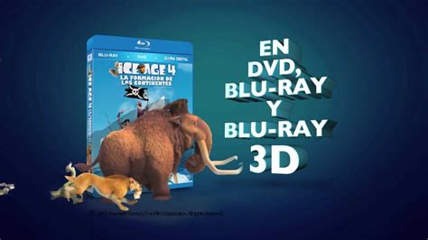 Ice Age 4 En Dvd Blu Ray Y Blu Ray 3d A La Venta El 28 De Noviembre