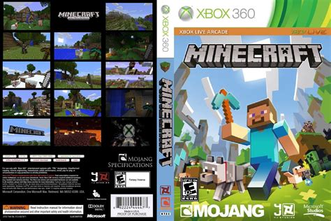 Minecraft Xbox 360 Edition Xbox 360 Box Art Cover By
