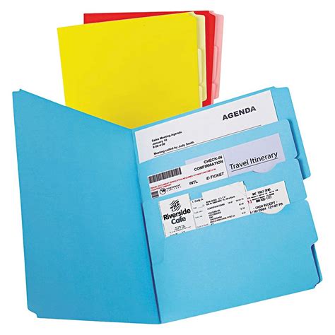 Pendaflex Divide It Up File Folder Multi Section Letter Assorted 12