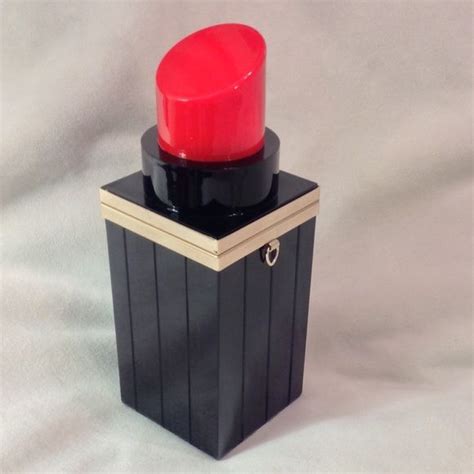 🆕 💄💄💄 Lipstick Purse 💄💄💄 🆕 Cute Purses Clothes Design Black And Red
