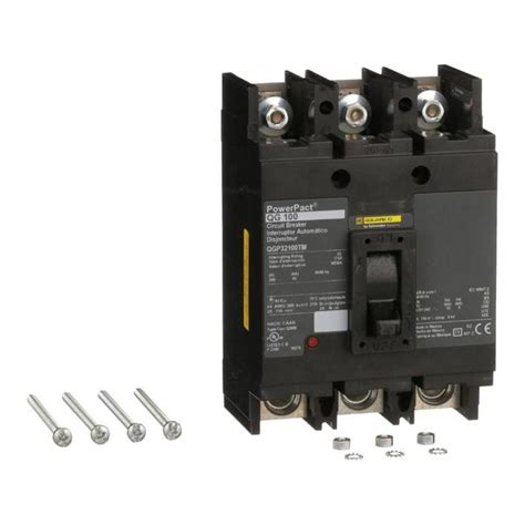 Square D Powerpact Q Molded Case Circuit Breake 100 A 240v Ac 3