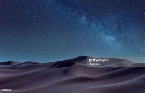 Desert At Night Sharjah United Arab Emirates Photo Getty Images