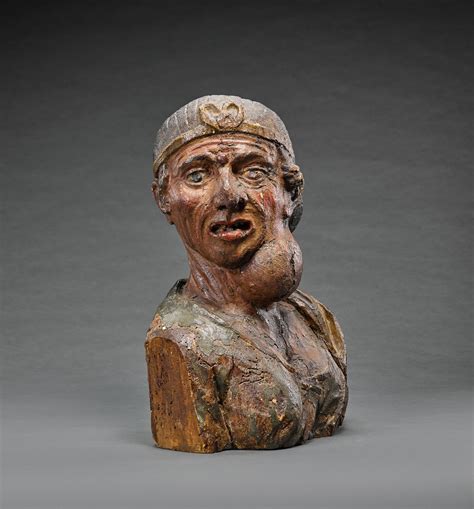 North Italian Or French Early 17th Century Bust Of A Woman With A