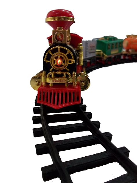 Buy Battery Operated Choo Choo Classical Toy Train Set With Light Sound Smoke Online ₹799