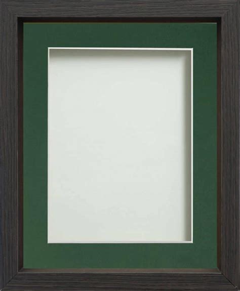 Sinclair Black A4 1175x825 Frame With Bottle Green Mount Cut For
