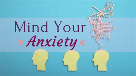 Mind Your Anxiety Mindful Health Model