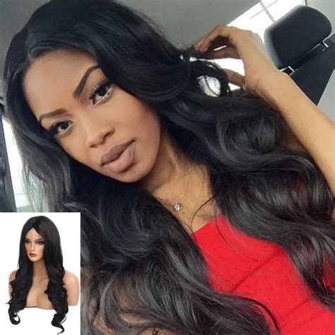 Buy Womens Fashion Wig Long Loose Wavy No Lace Front Wig Curly Full Hair