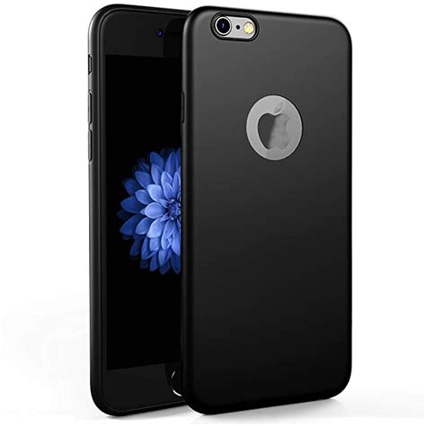 Zatx Matte Soft Silicone Protective Rubberised Case Cover For Iphone 6