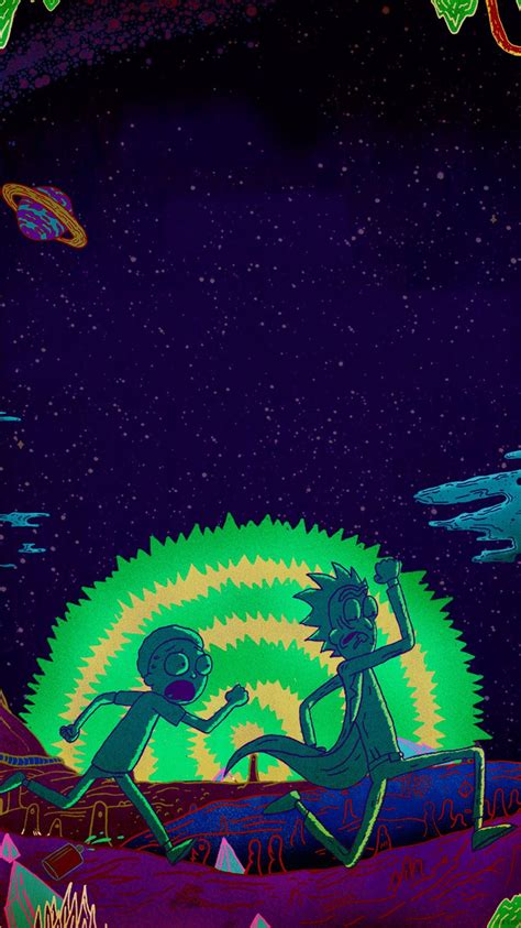 Rick And Morty Hype Wallpapers On Wallpaperdog