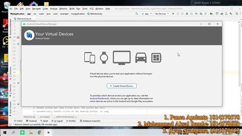 Instalasi Android Studia Setting Sdk Danm Setting Avdandroid Virtual