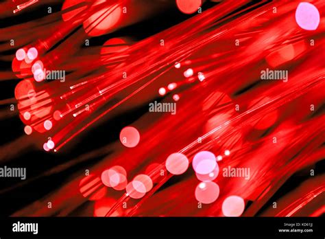 Red Bokeh Light Backgrounds Stock Photo Alamy