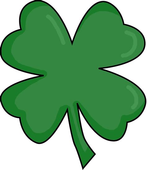 Small Four Leaf Clover Clipart Best