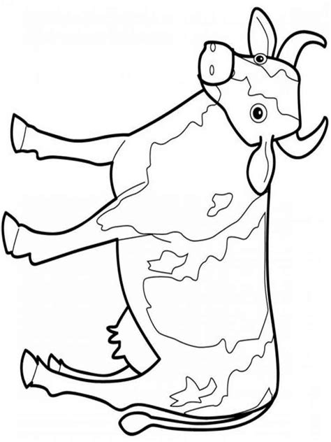 Free Printable Cow Coloring Pages For Kids