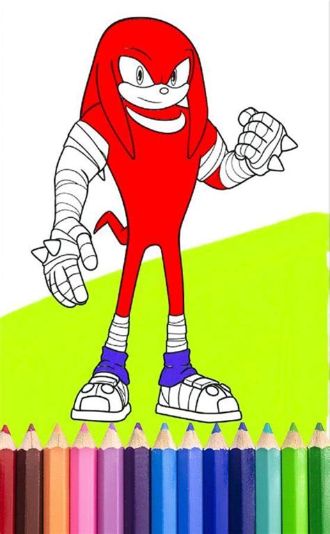 Libro De Colorear Para Sonic For Android Apk Download