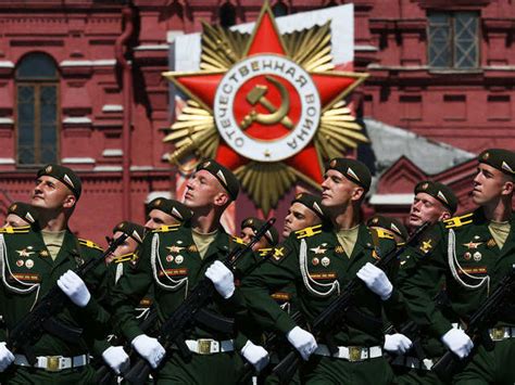 Massive Parade Victory Day Russia Celebrates Historic Day With