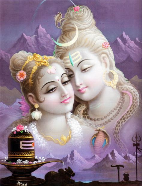 Beautiful Pictures Of Lord Shiva And Parvati