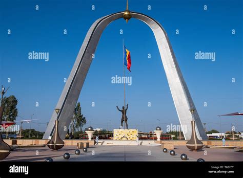 Monument Of Independence Place De La Nation Ndjamena Chad Africa