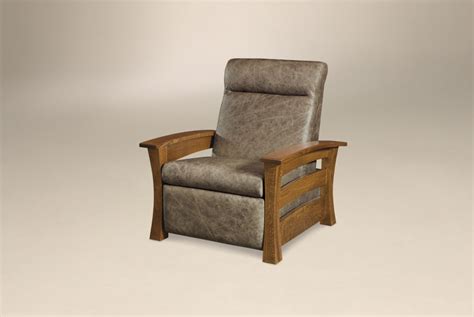 Barrington Recliner Amish Solid Wood Recliners Kvadro Furniture