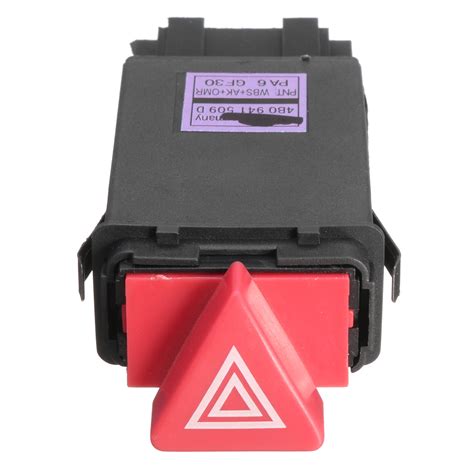 New Car Warning Light Switch Red Button Double Flash Signal Flasher