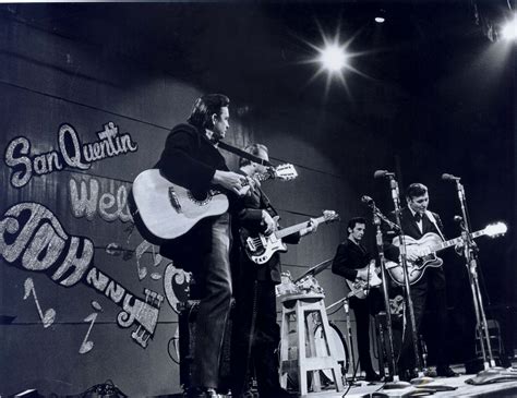 today 2 24 in 1969 johnny cash is at san quentin maximum security prison in cali doing a show