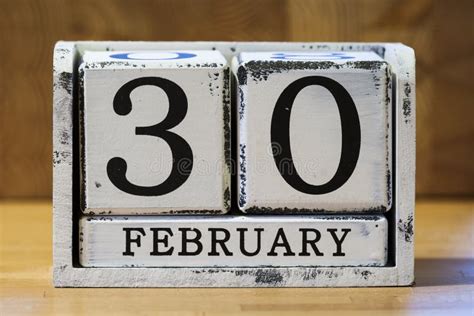 February 30 Stock Image Image Of Number Text Date 64481085