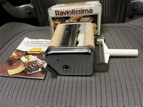 Marcato Raviolissima Ravioli Maker Attachment For Standard Pasta Machine