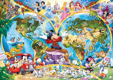 Disney Characters Wallpaper Wallpapersafari