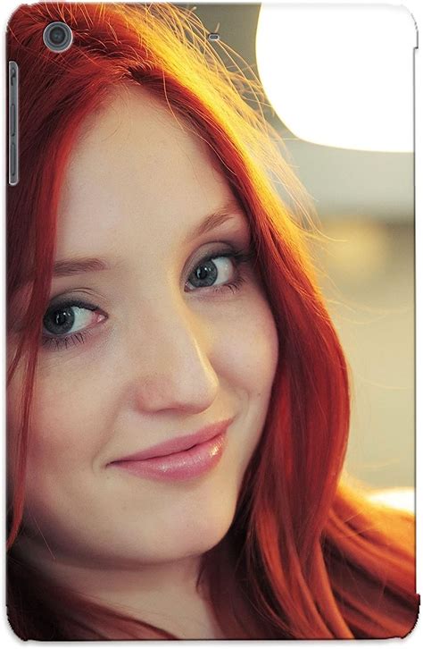 Amazon Com New Women Redheads Models Femjoy Magazine Green Eyes Smiling Faces Marga E Tpu Skin
